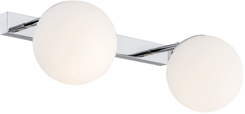 Argon Satelite Leuchter 2x15 W chrom-opal 840