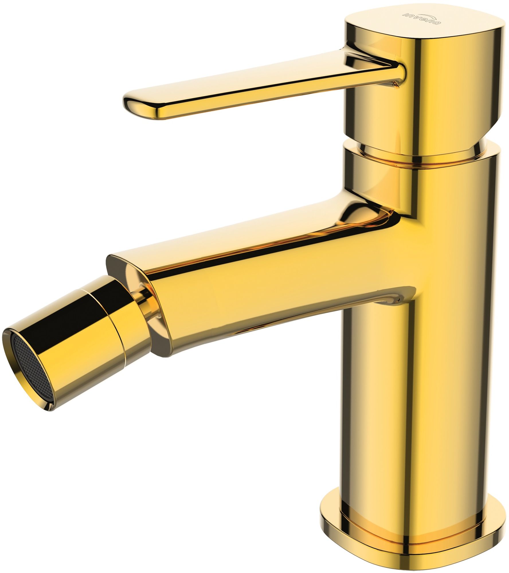 Invena Glamour bidet-wasserhahn stehend gold BB-02-009
