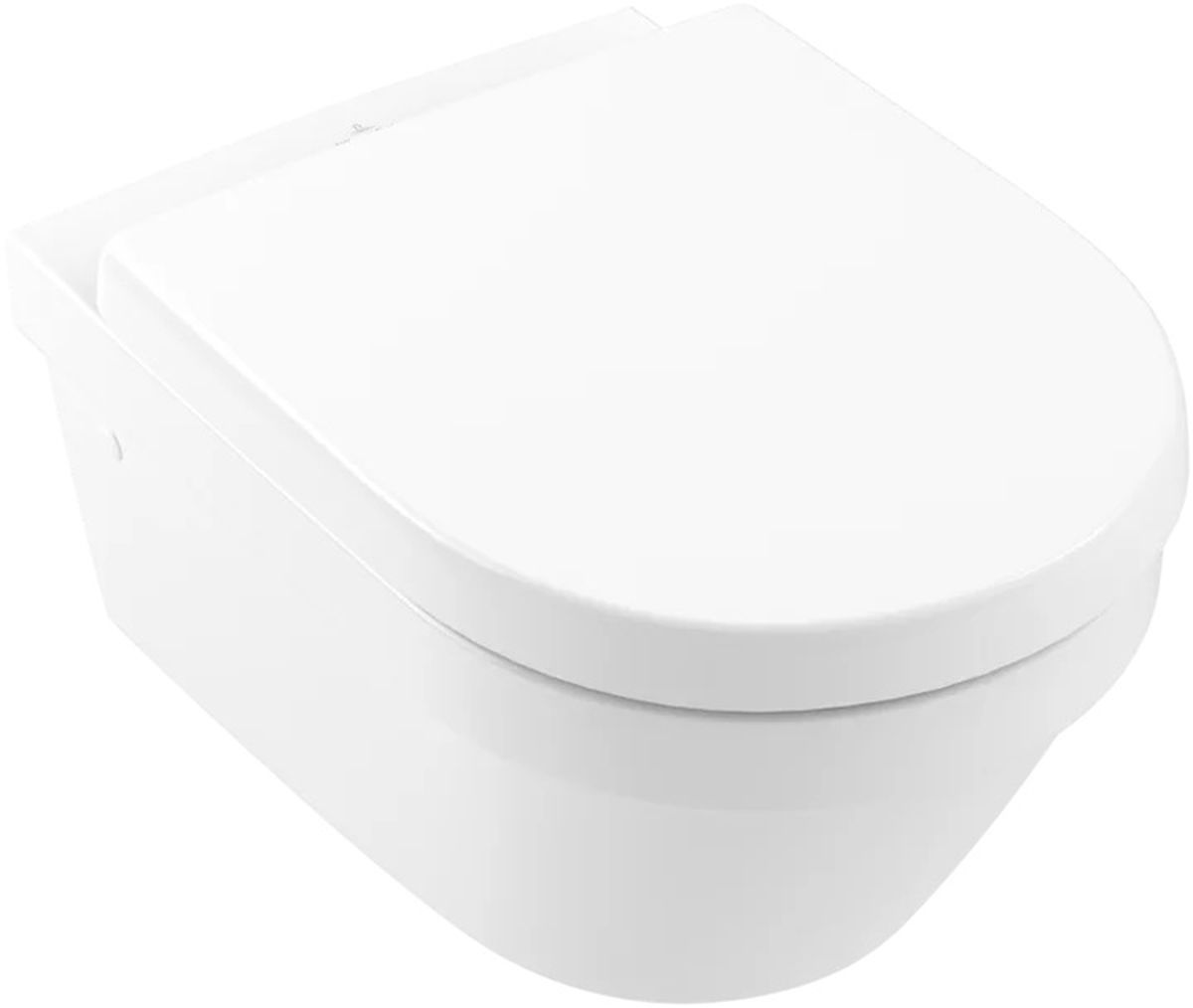 Villeroy & Boch Architectura WC-Set mit Sitz hängend Spülrandlos weiß 4694HR01