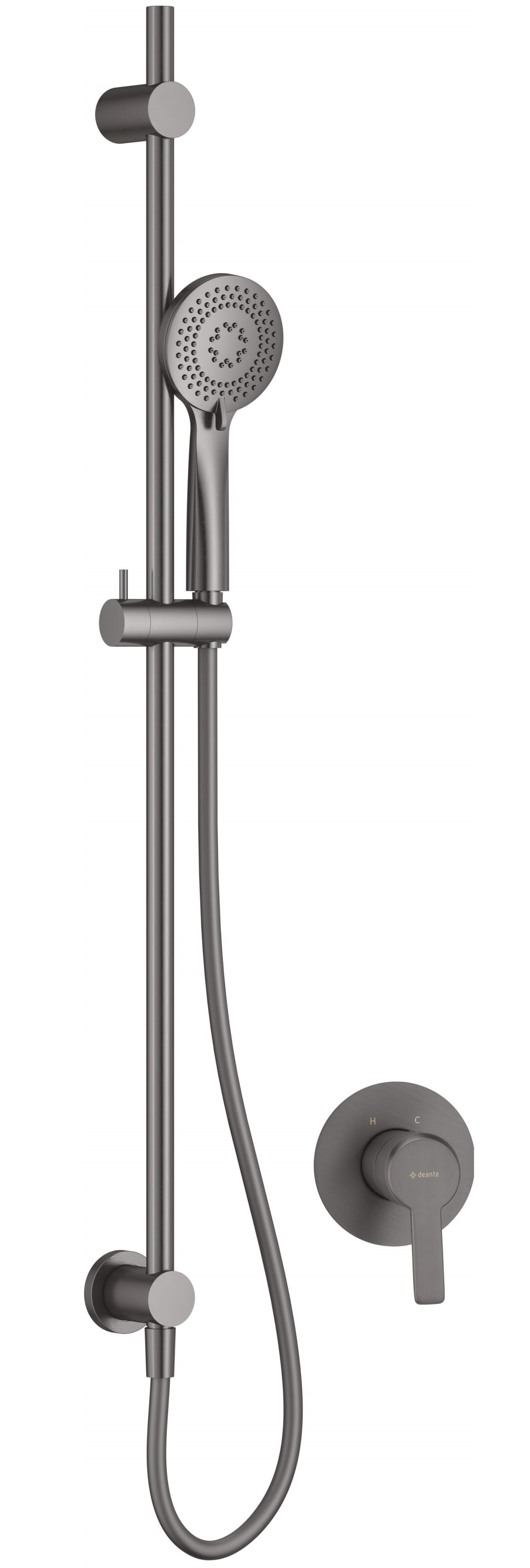 Deante Arnika Duschset Unterputz graphit NAC_D9TP