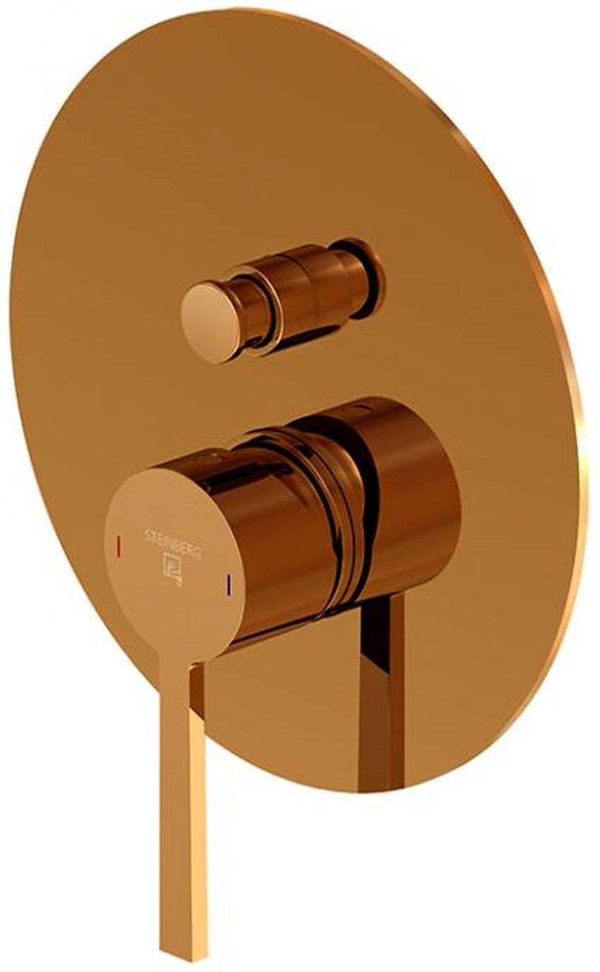 Steinberg 260 Badewannen- und Duscharmatur Unterputz gold 26021033RG