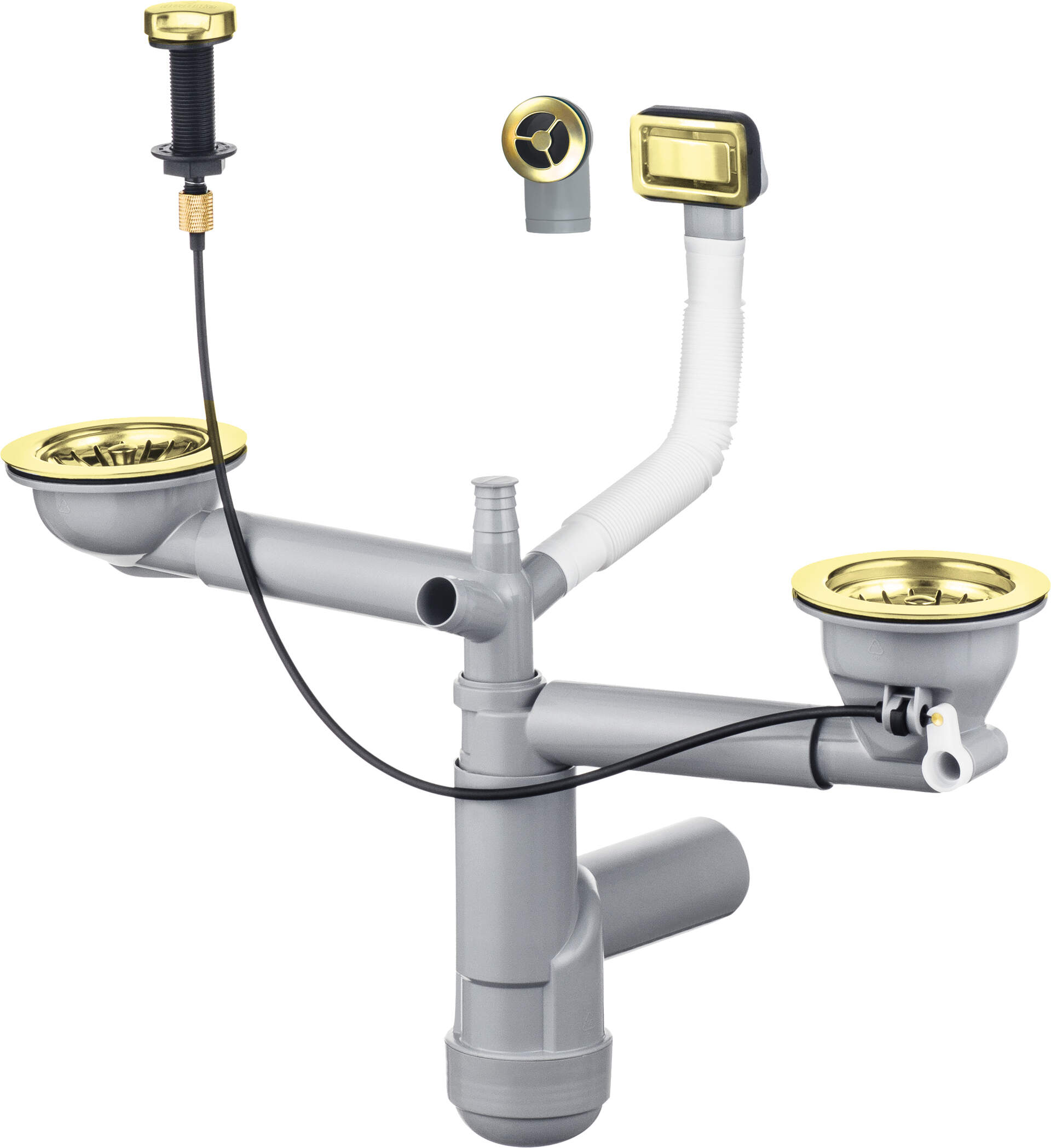 Deante Space Saver Lux siphon für waschbecken ZXY_Z912