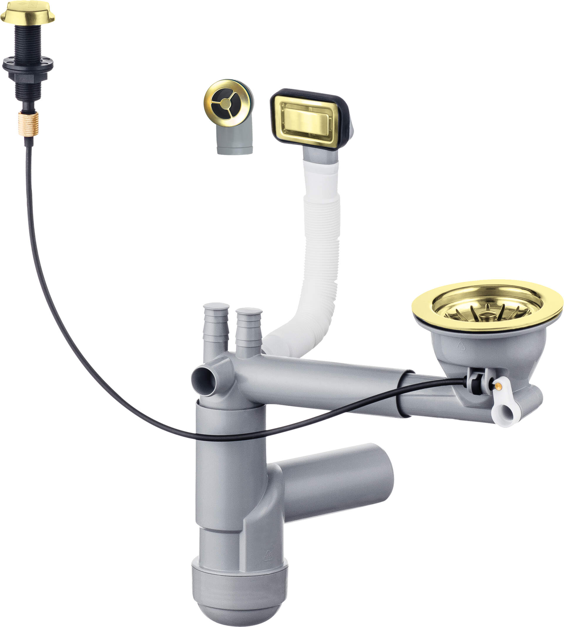 Deante Space Saver Lux siphon für waschbecken ZXY_Z911