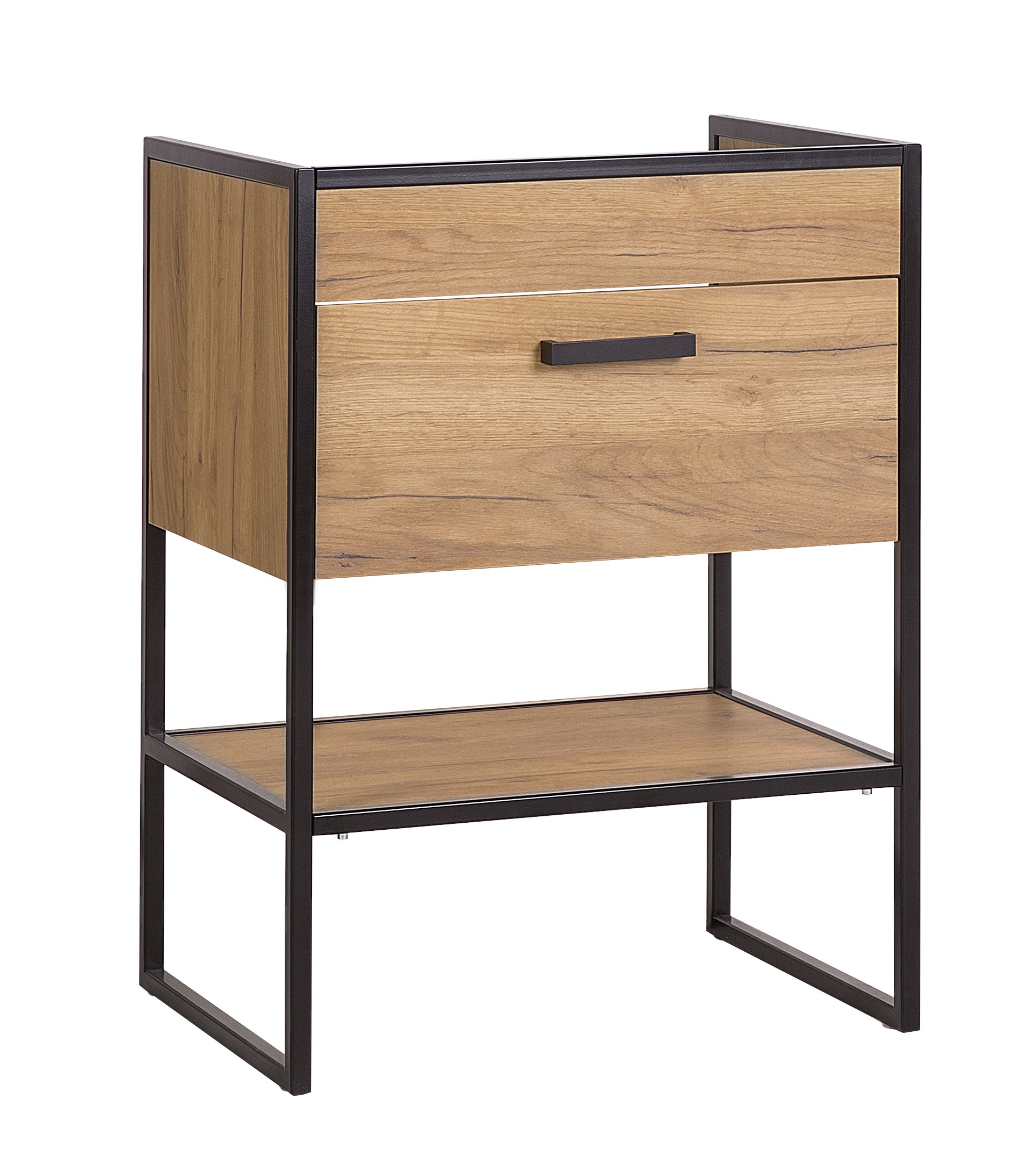 Comad Brooklin Kabinett 60x46x82 cm Unterschrank stehend eiche BROOKLIN820FSC