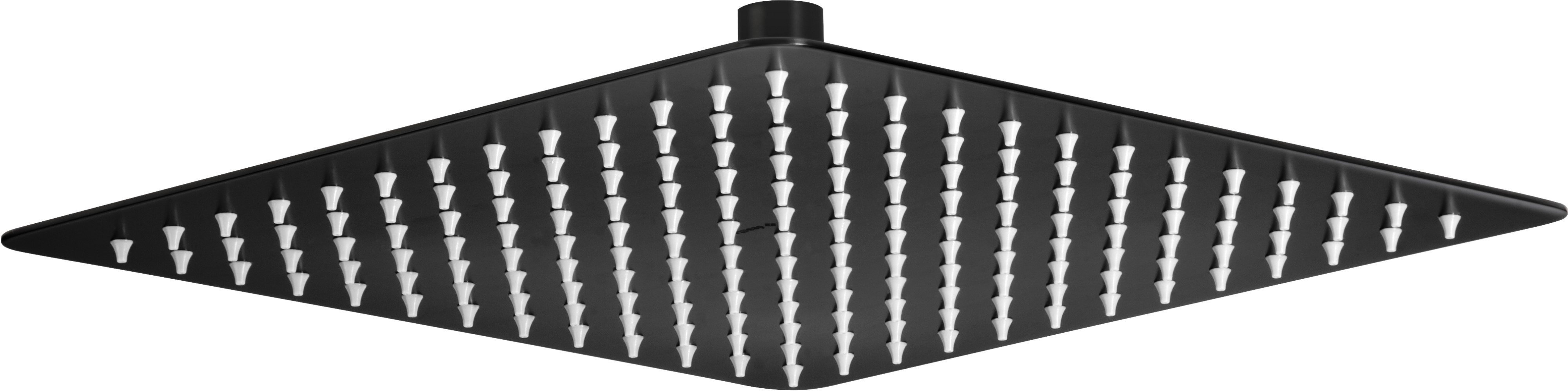 Deante Cascada Kopfbrause 25x25 cm quadratisch schwarz NAC_202K