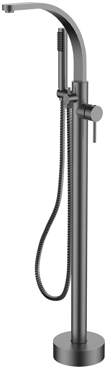 Besco Decco badewannen- und duscharmatur freistehend graphit BW-DII-GR