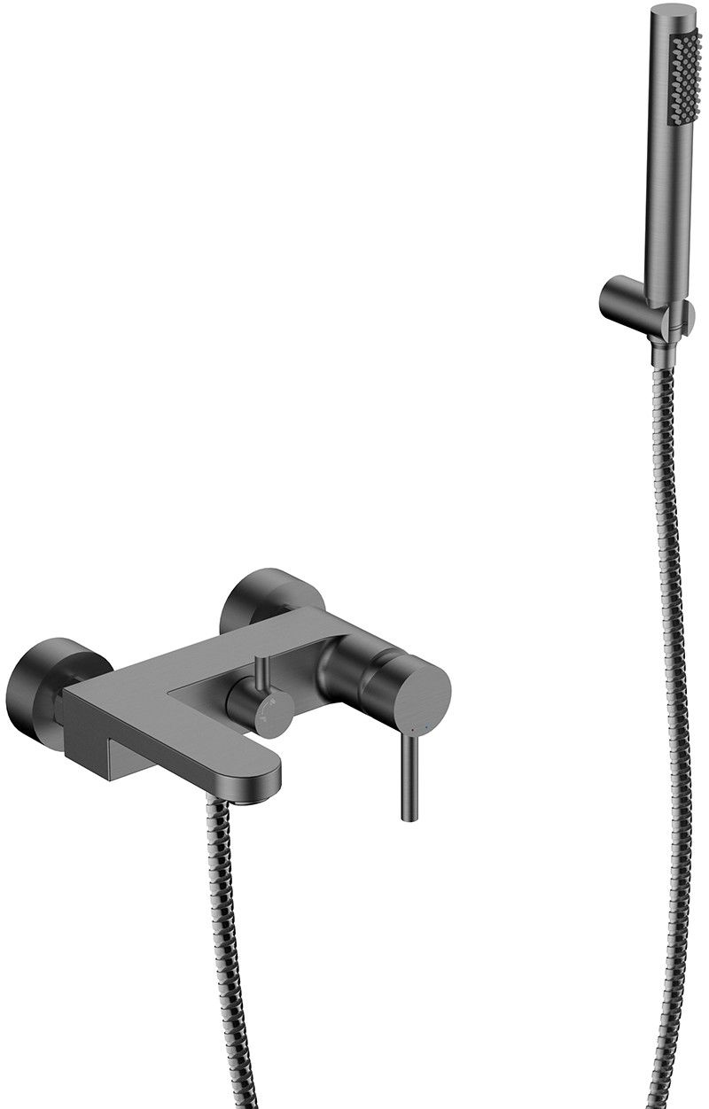 Besco Decco badewannen- und duscharmatur Wand graphit BW-DS-GR