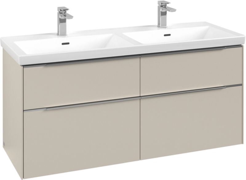 Villeroy & Boch Subway 3.0 Kabinett 127.2x46.2x57.6 cm Unterschrank hängend beige C568L0VN