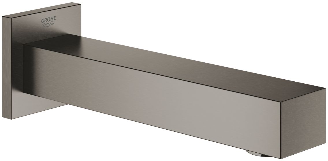 Grohe Eurocube Auslauf für Badewannenarmatur für Badewanne Brushed Hard Graphite 13303AL0