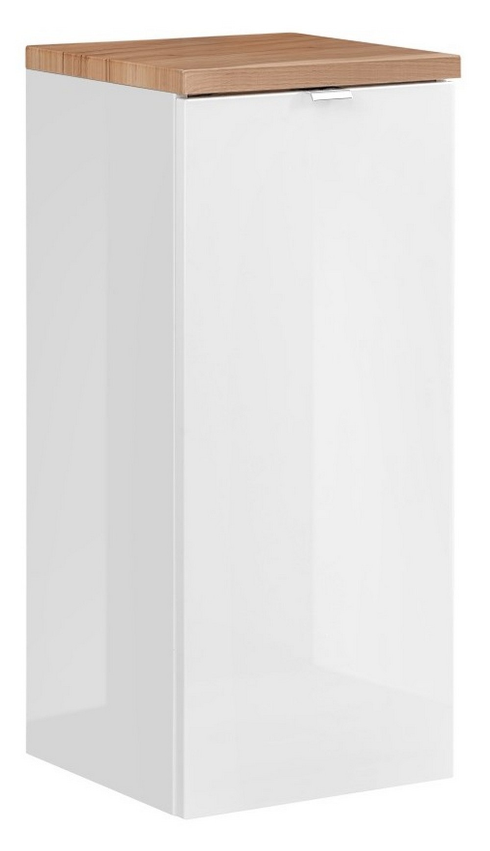 Comad Capri White Unterschrank 35x35x80 cm Seitenschrank hängend weiß-eiche CAPRI-WHITE-811B-FSC