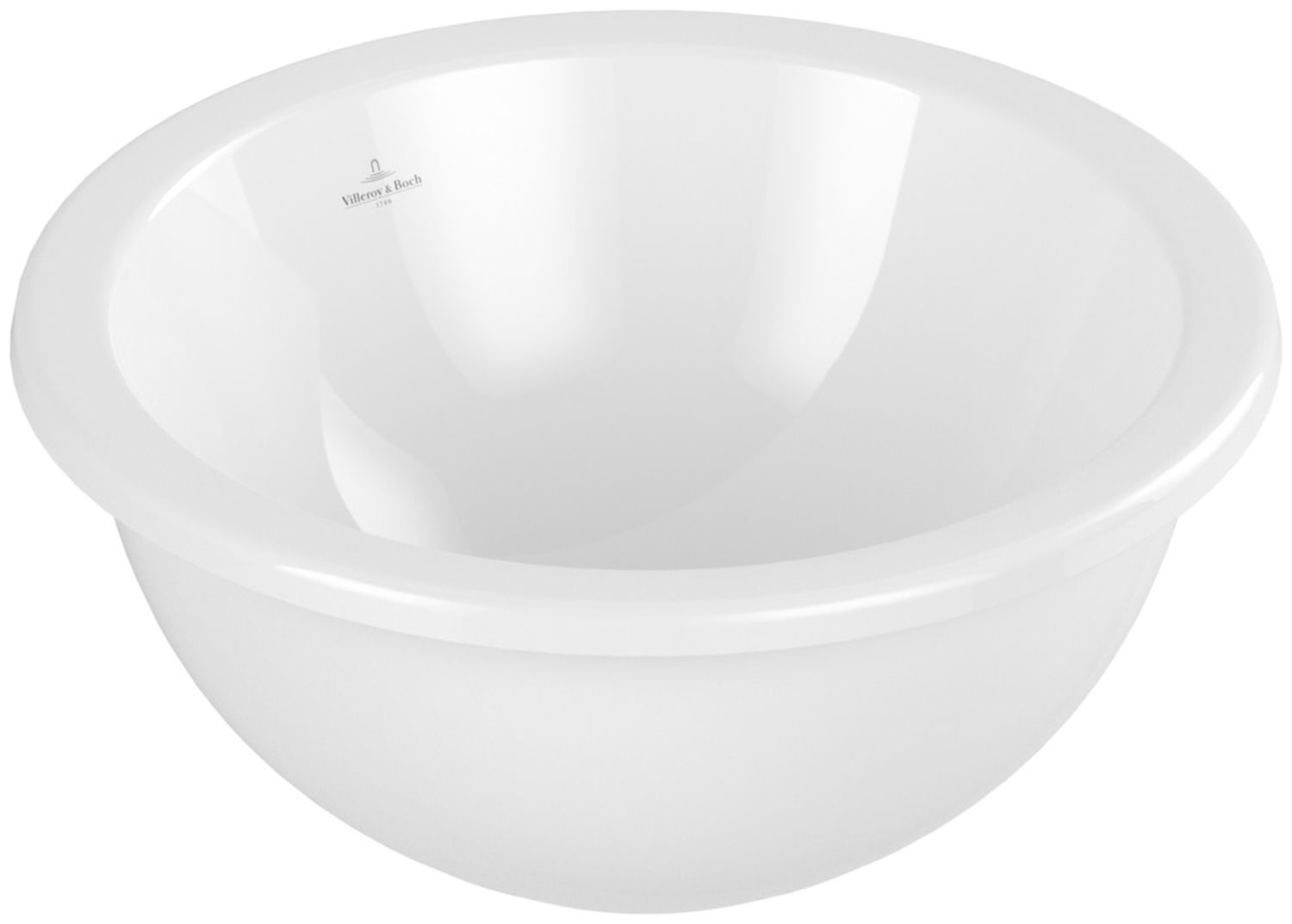 Villeroy & Boch Loop & Friends Waschbecken 45x45 cm oval Einbauwaschbecken weiß 4A600101