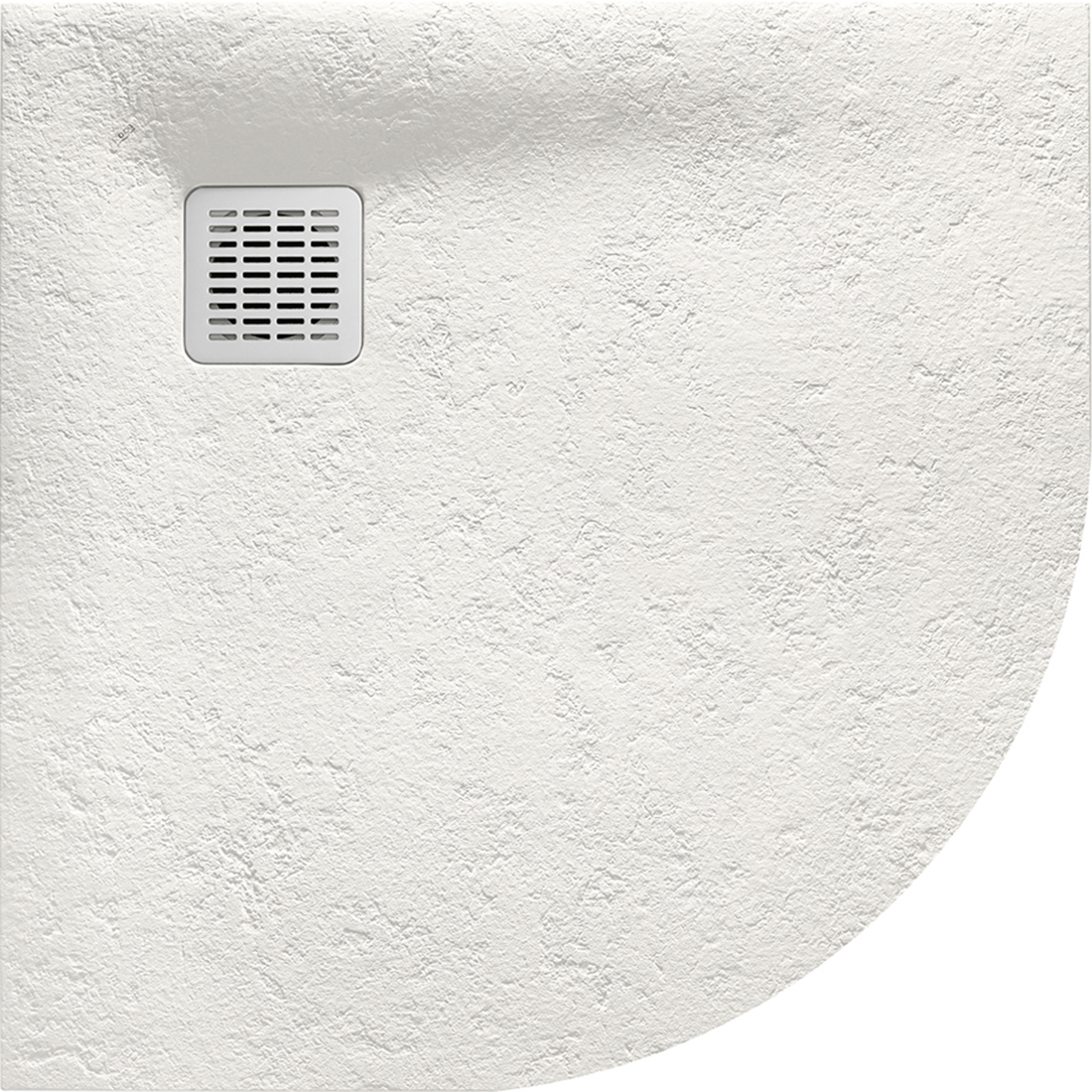 Roca Terran Halbrunde Duschwanne 90x90 cm beige AP10538438401650