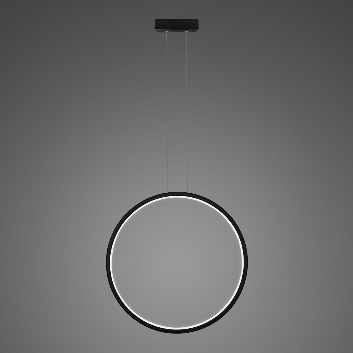 Altavola Design Ledowe Okręgi Pendelleuchte 1x30 W schwarz LA073/X_80_in_4k_black