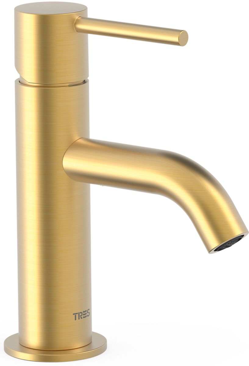 Tres Study Exclusive Waschtischarmatur Stehend gold 26290301OM
