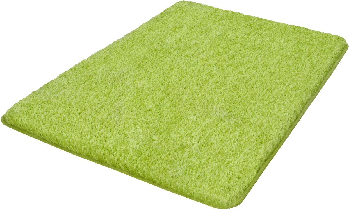Kleine Wolke Seattle Badezimmerteppich 140x80 cm rechteckig grün 4071615657