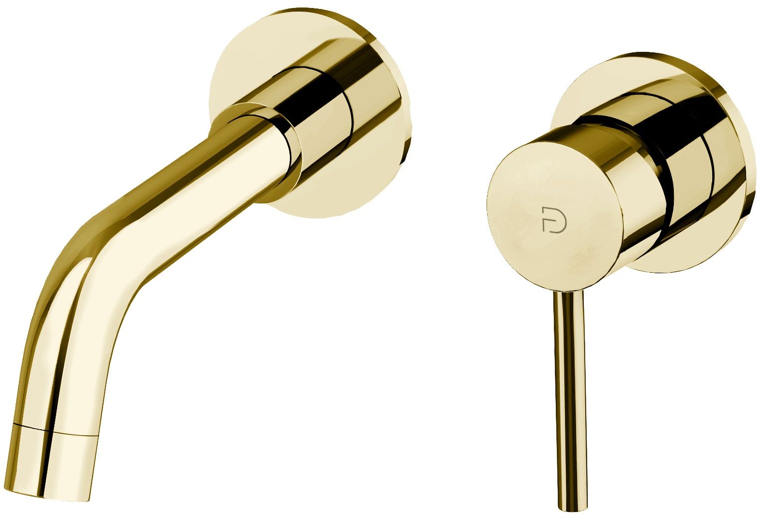 FDesign Flusso waschbeckenhahn Unterputz gold FD1-FLS-3PA-55
