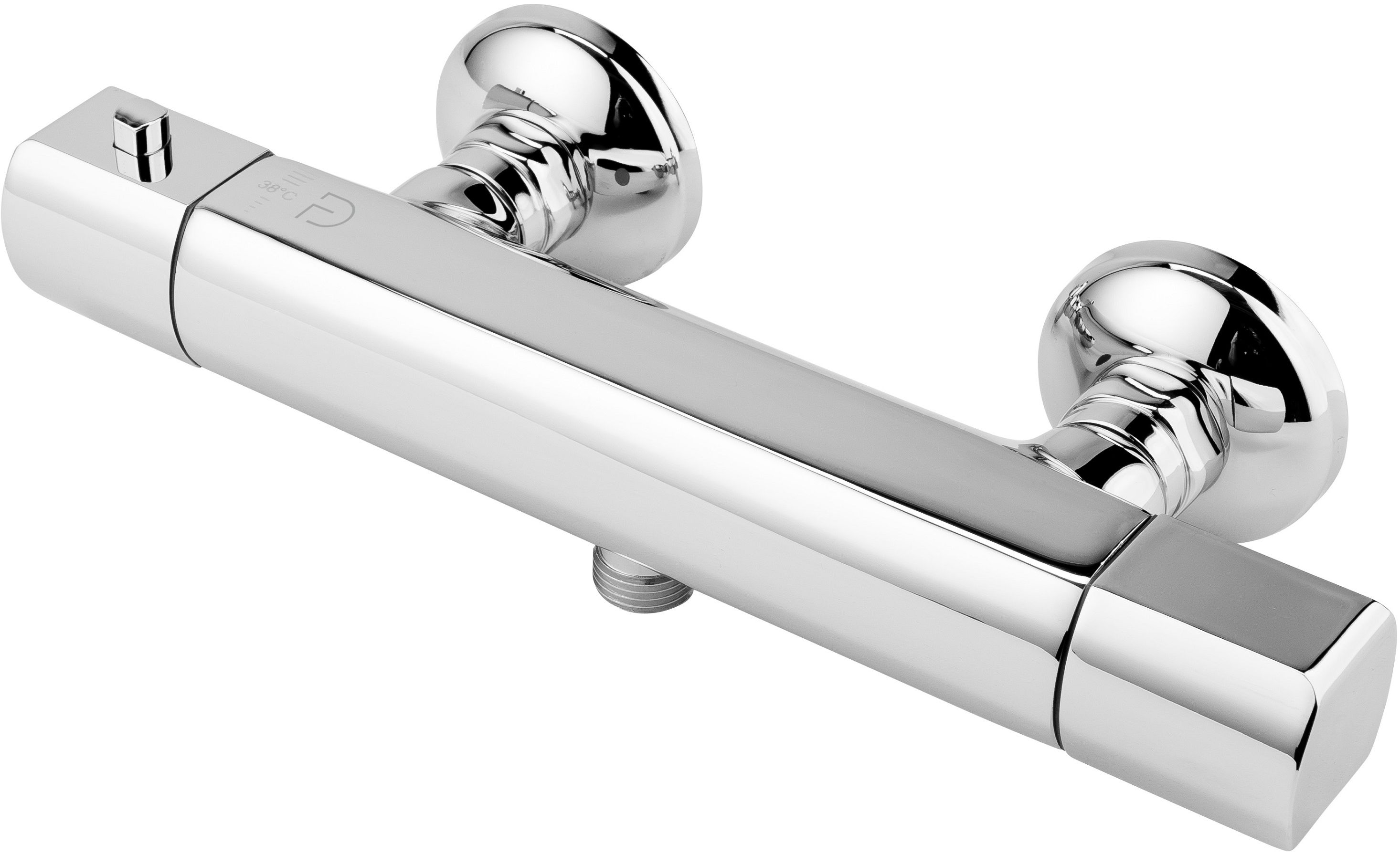 FDesign Stabilla duschbatterie Wand mit Thermostat chrom FD1-TS05-7-11