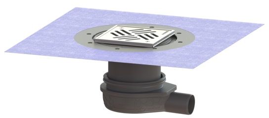 Kessel Ultraflat Punktablauf cm 44700.51