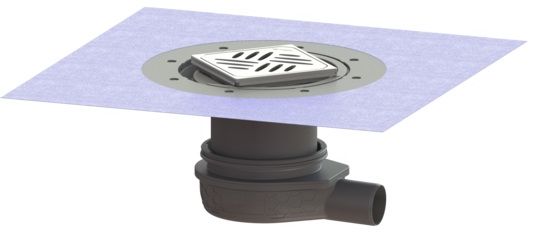 Kessel Ultraflat Punktablauf cm 44700.52