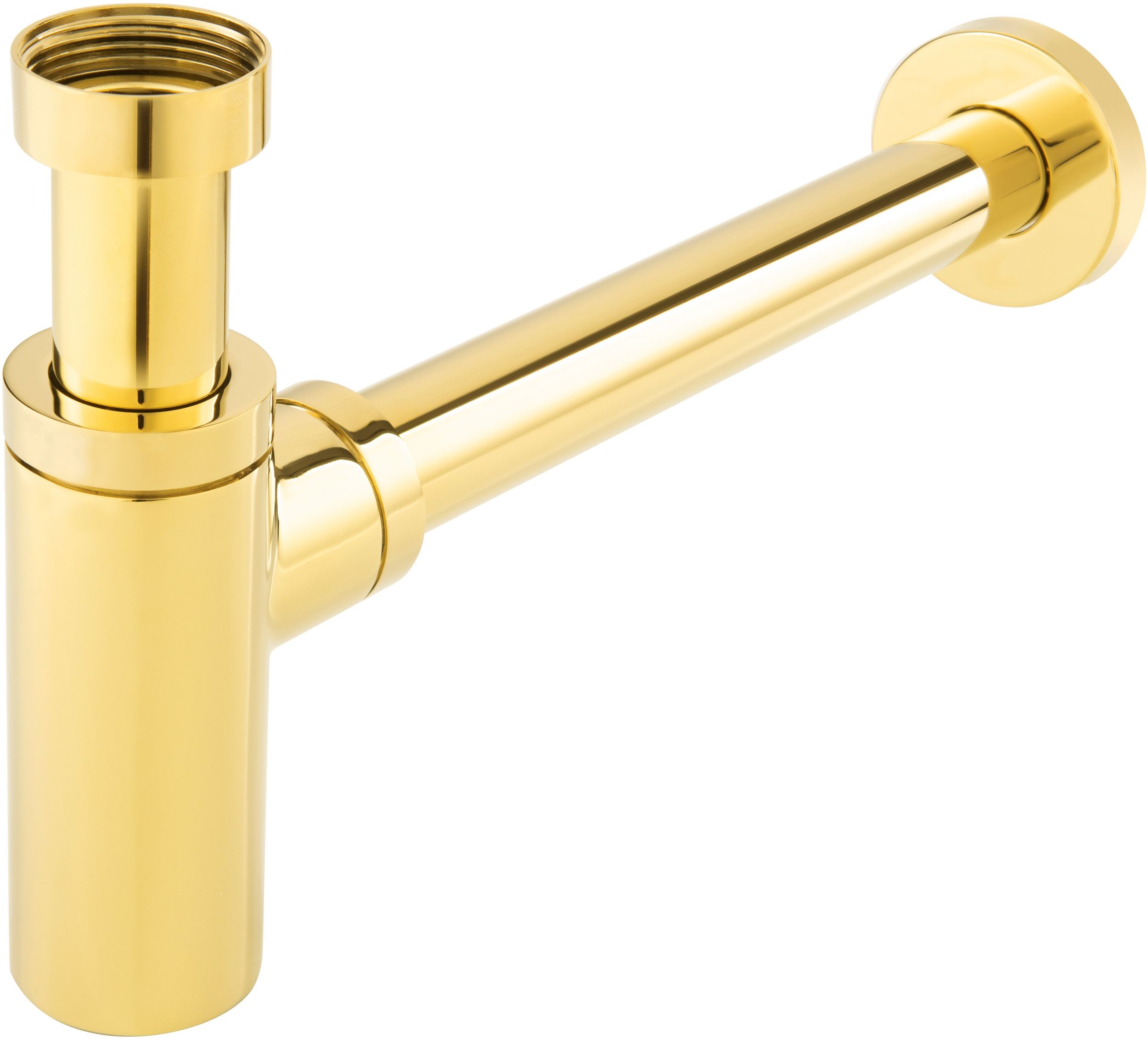 FDesign Kleome Siphon für das Waschbecken flaschen gold FD7-203-55