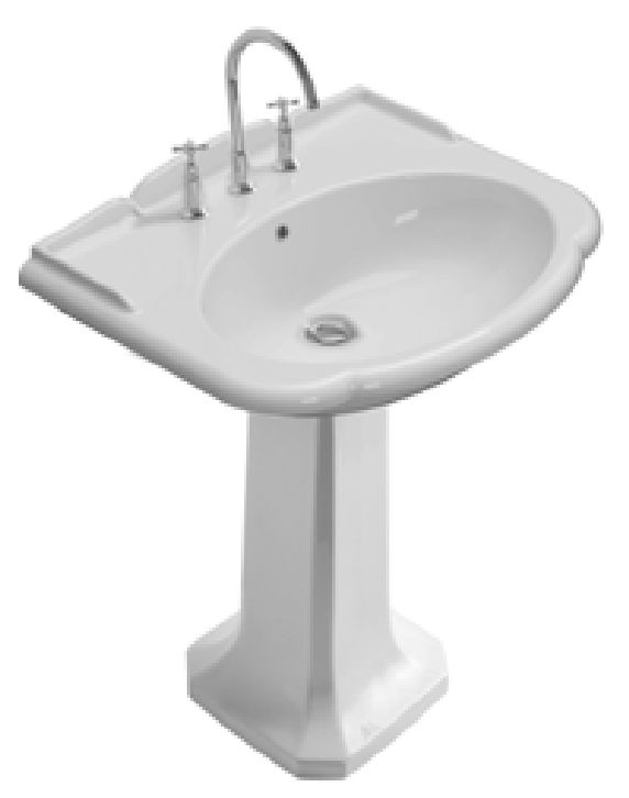 Globo Paestum Sockel weiß PA005.BI