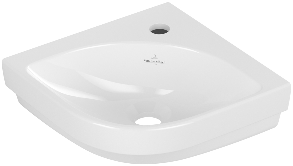Villeroy & Boch Subway 3.0 Waschbecken 32x32 cm eckwaschbecken Klassisch weiß 437146RW