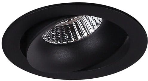 MaxLight Arya Tilted Eingebaute Lampe 1x8 W schwarz H0099