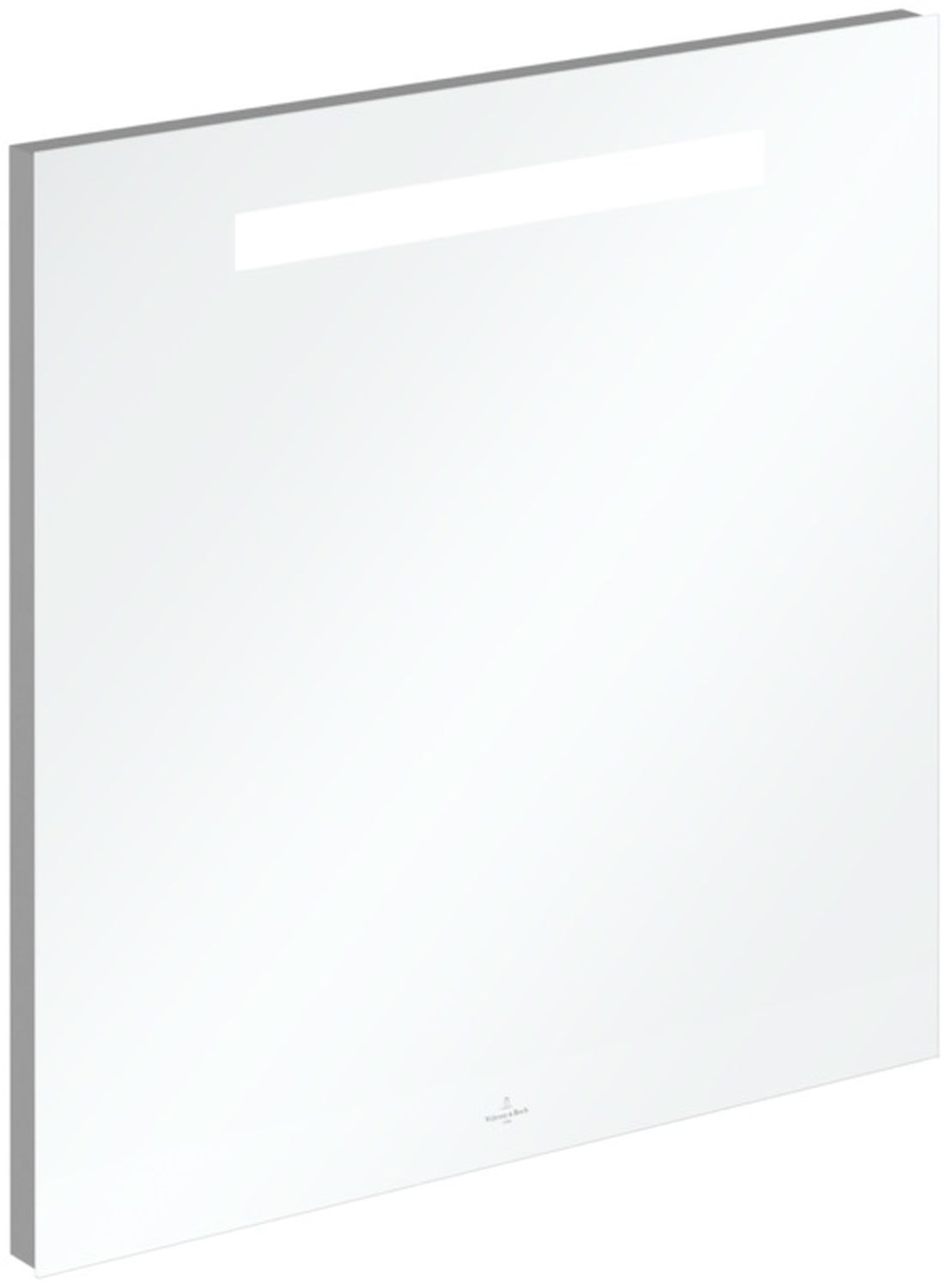 Villeroy & Boch More To See Spiegel 60x60 cm quadratisch mit Beleuchtung silber A430A600