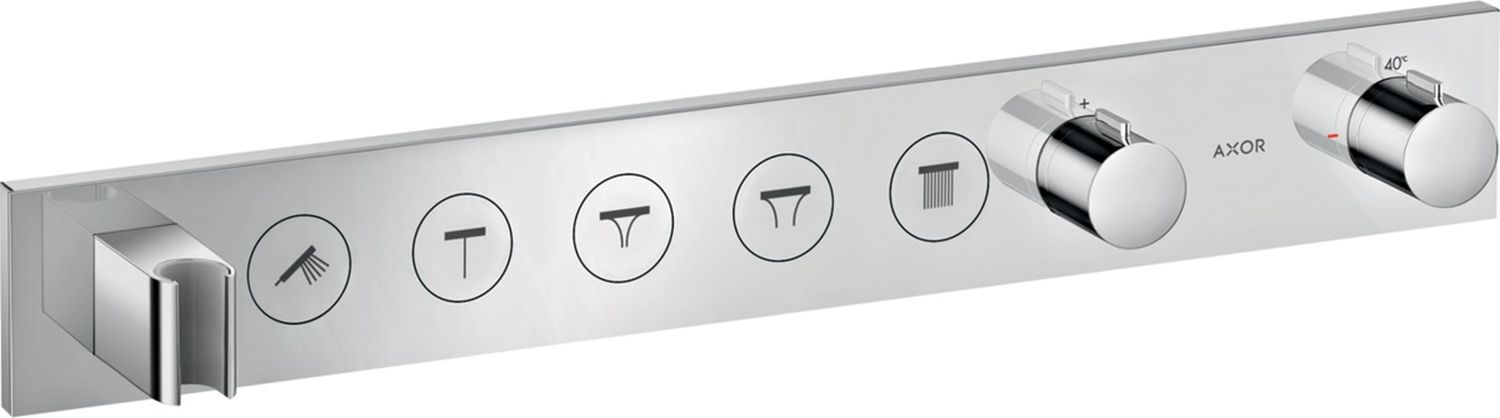 Axor ShowerSolutions Badewannen- und Duscharmatur Unterputz mit Thermostat chrom 18358000