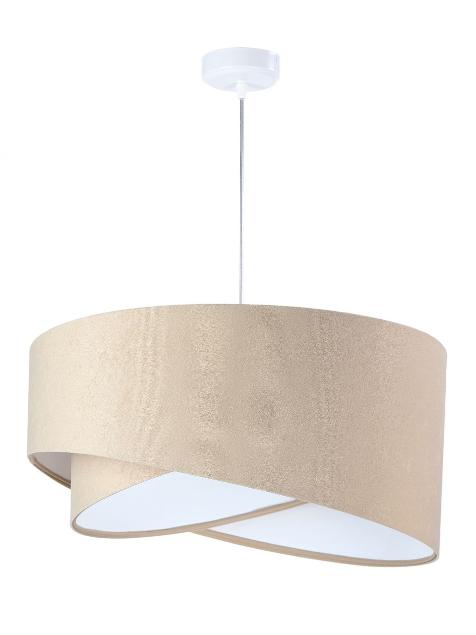 BPS Koncept Galaxy Pendelleuchte 1x60 W weiß-beige 060-027