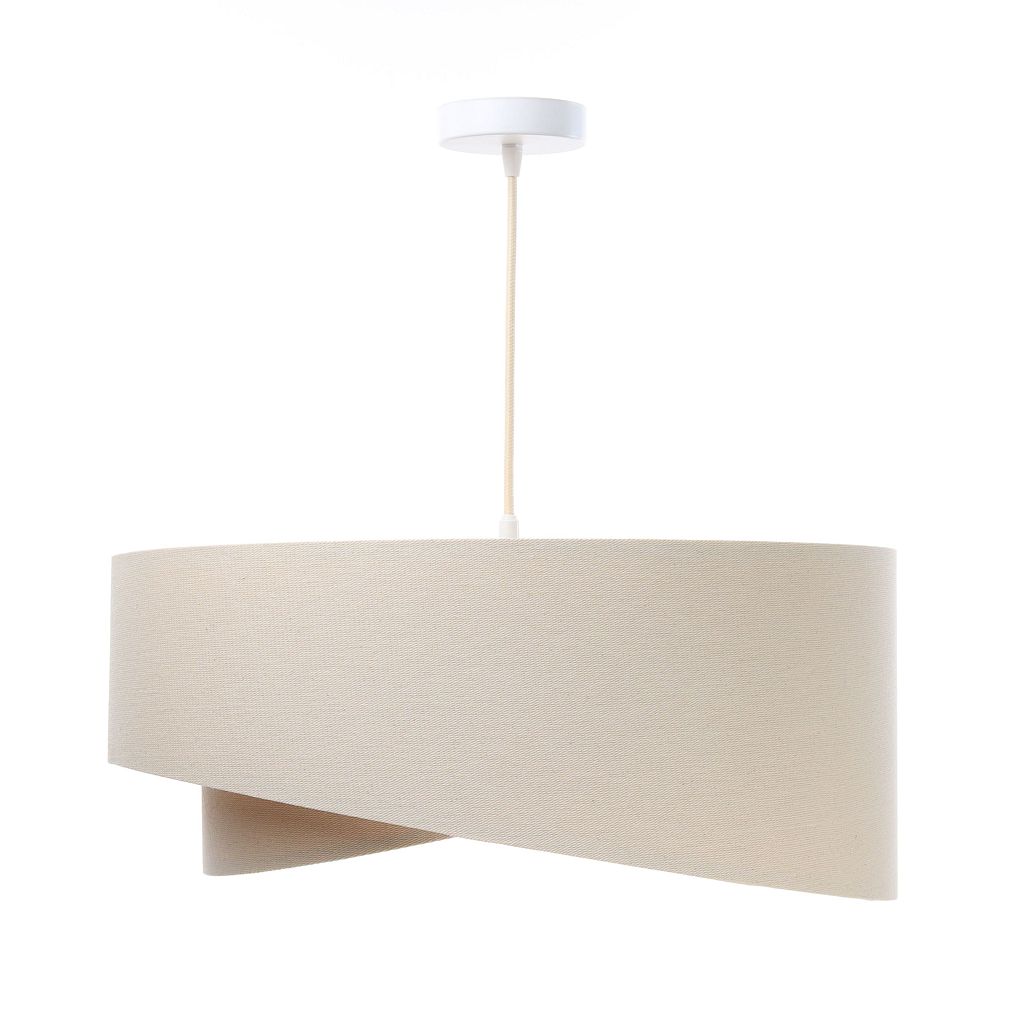 BPS Koncept Boho Pendelleuchte 1x60 W cremig-beige 060-182