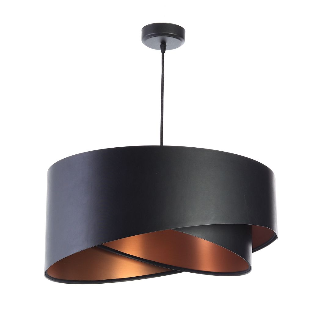 BPS Koncept Galaxy Pendelleuchte 1x60 W schwarz-kupfer 060-165