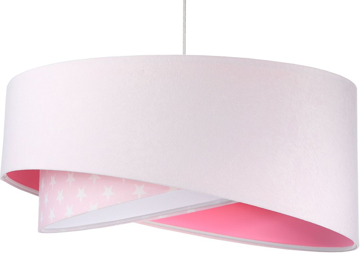 BPS Koncept Galaxy Pendelleuchte 1x60 W weiß-rosa 060-109