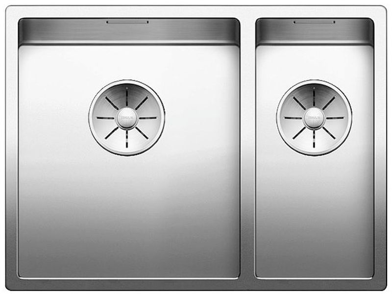 Blanco Claron 340/180-U Stahlspüle 58.5x44 cm stahl 521609