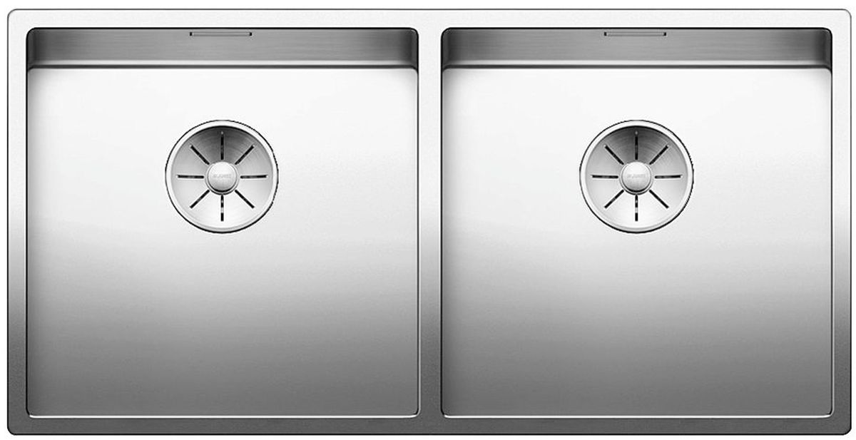 Blanco Claron 400/400-U Stahlspüle 86.5x44 cm stahl 521618