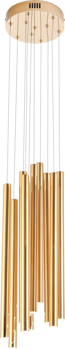 MaxLight Organic Pendelleuchte x1 W gold P0265D