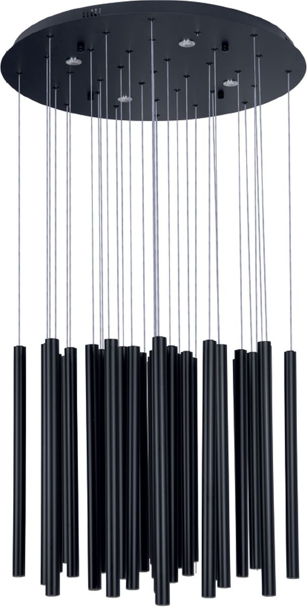 MaxLight Organic Pendelleuchte x3 W schwarz P0419D