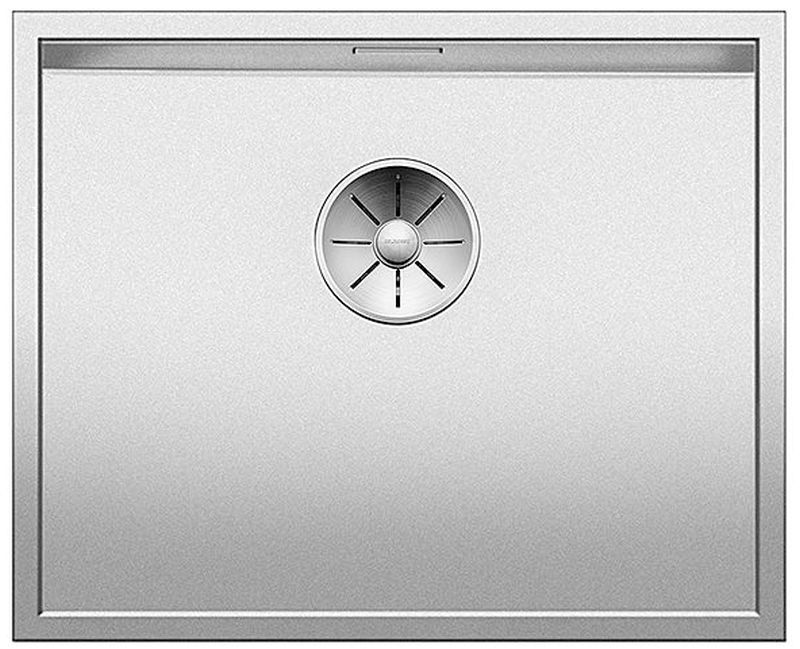 Blanco Zerox 500-U Stahlspüle 54x44 cm stahl 521559