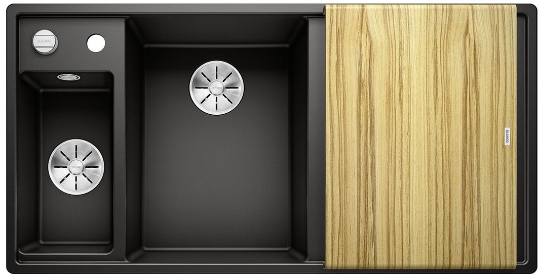 Blanco Axia III 6 S Granitspüle 100x51 cm schwarz 525849