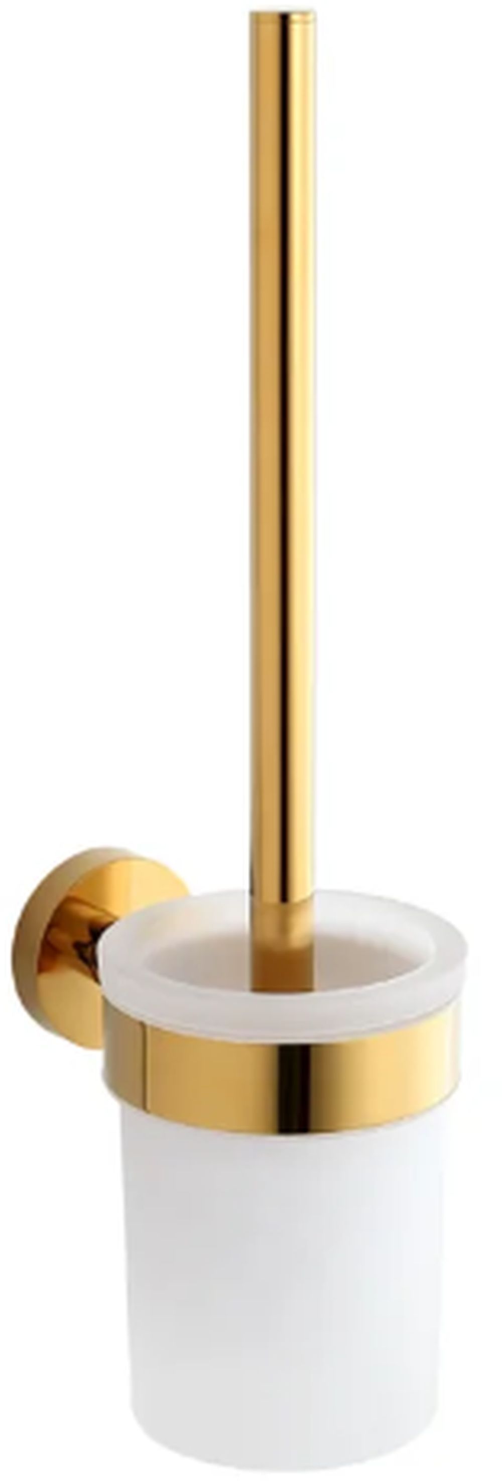 Stella Classic Klobürste verschraubt glas-gold 07.431-G