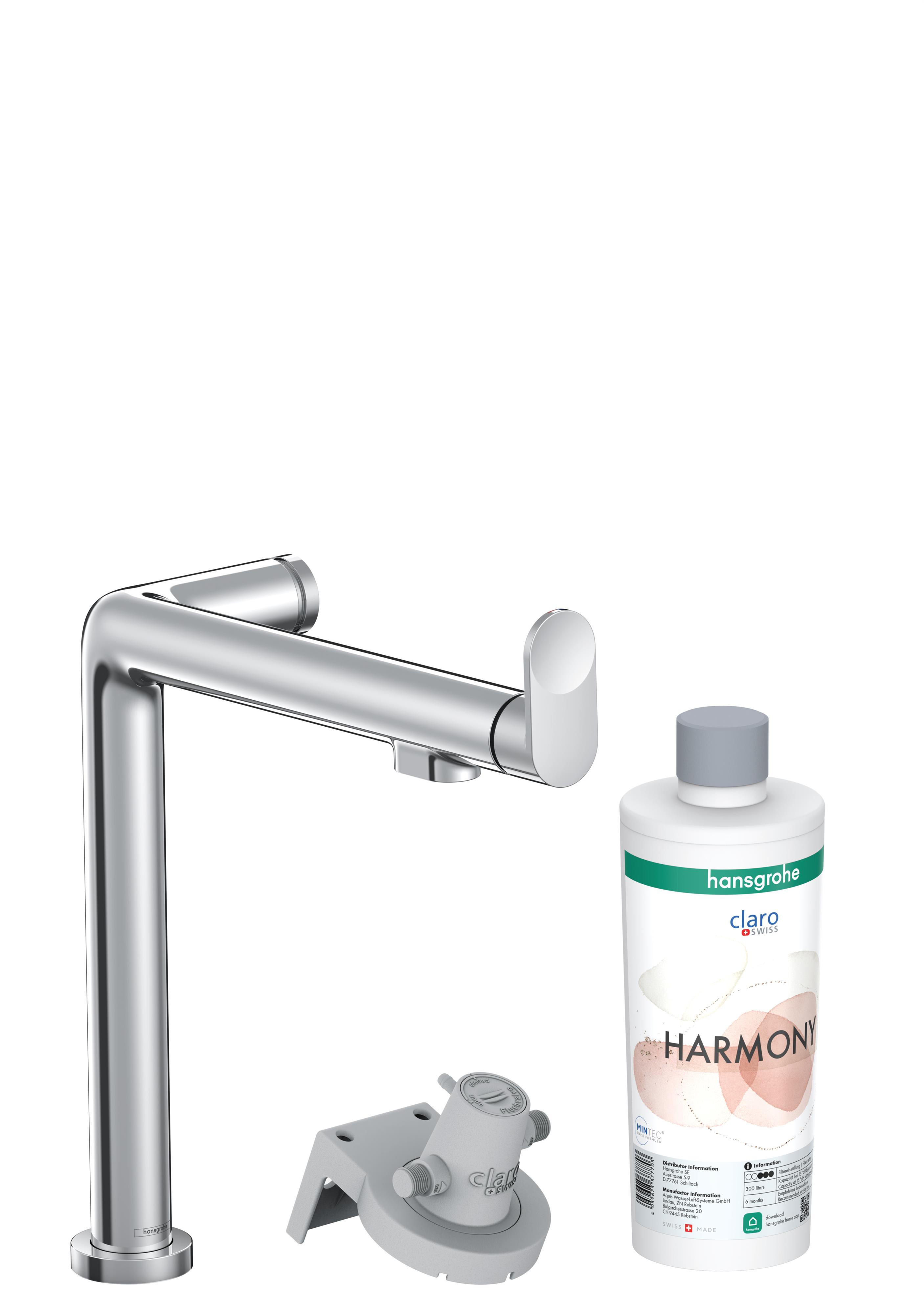 Hansgrohe Aqittura M91 Küchenarmatur mit Filter Stehend chrom 76802000