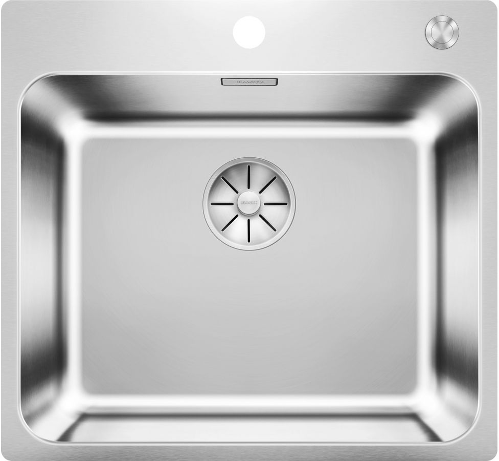 Blanco Solis Stahlspüle 54x50 cm stahl 526124