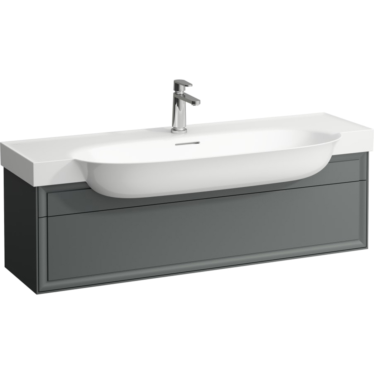 Laufen The New Classic Kabinett 117.5x31.6x34.5 cm Unterschrank hängend grau H4060510856271