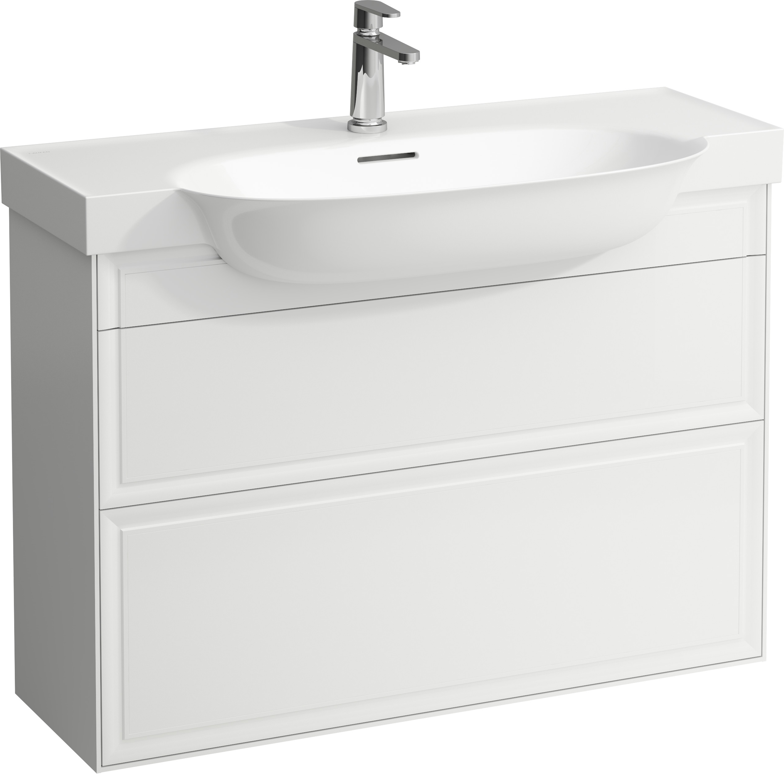 Laufen The New Classic Unterschrank 97.6x31.6x67.7 cm Unterschrank hängend weiß H4060920856311