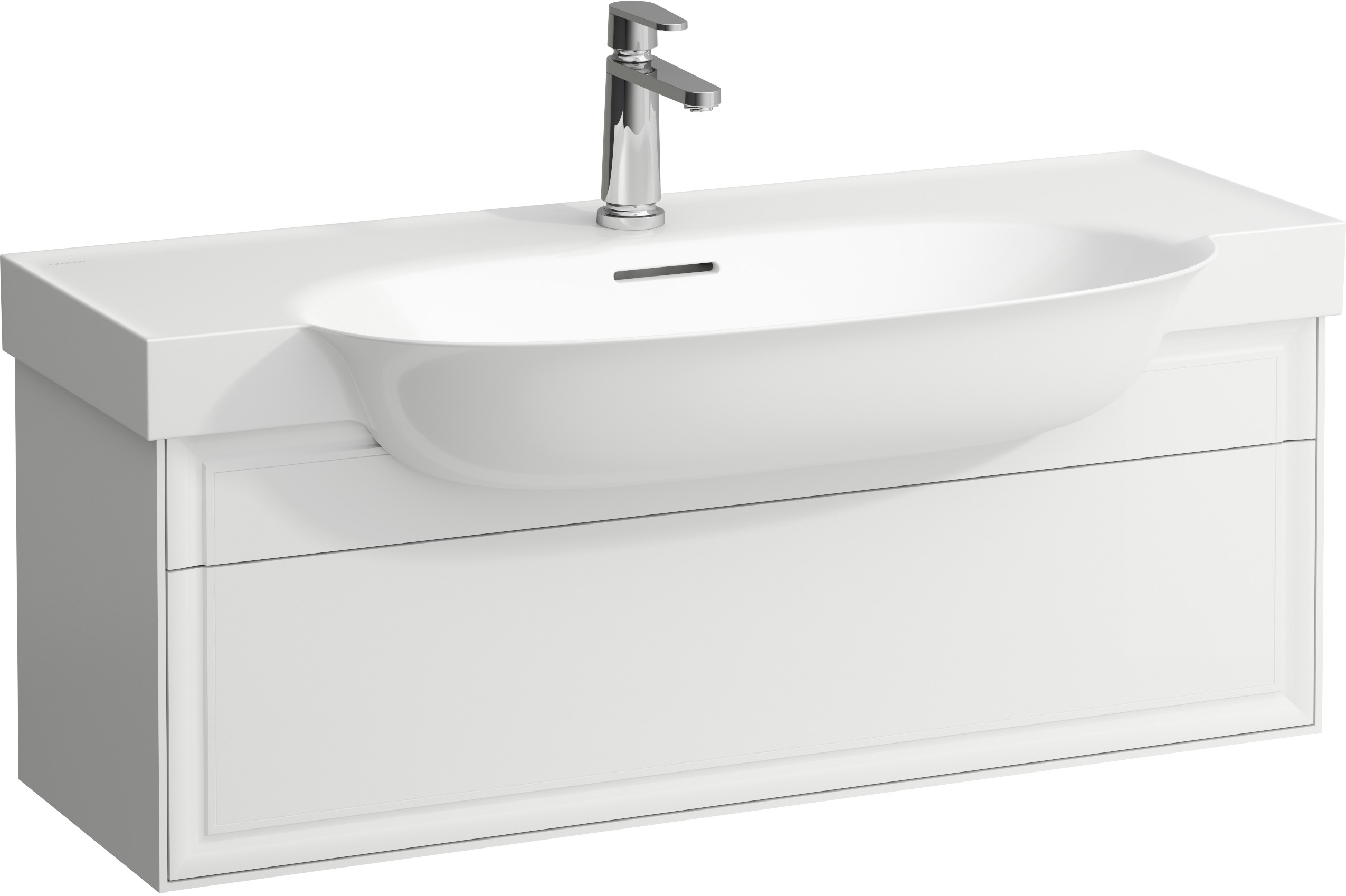 Laufen The New Classic Unterschrank 97.6x31.6x34.6 cm Unterschrank hängend weiß H4060910856311