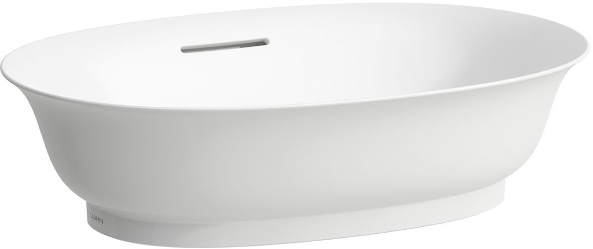 Laufen The New Classic Waschbecken 55x38 cm oval Aufsatzwaschbecken weiß H8128534001091