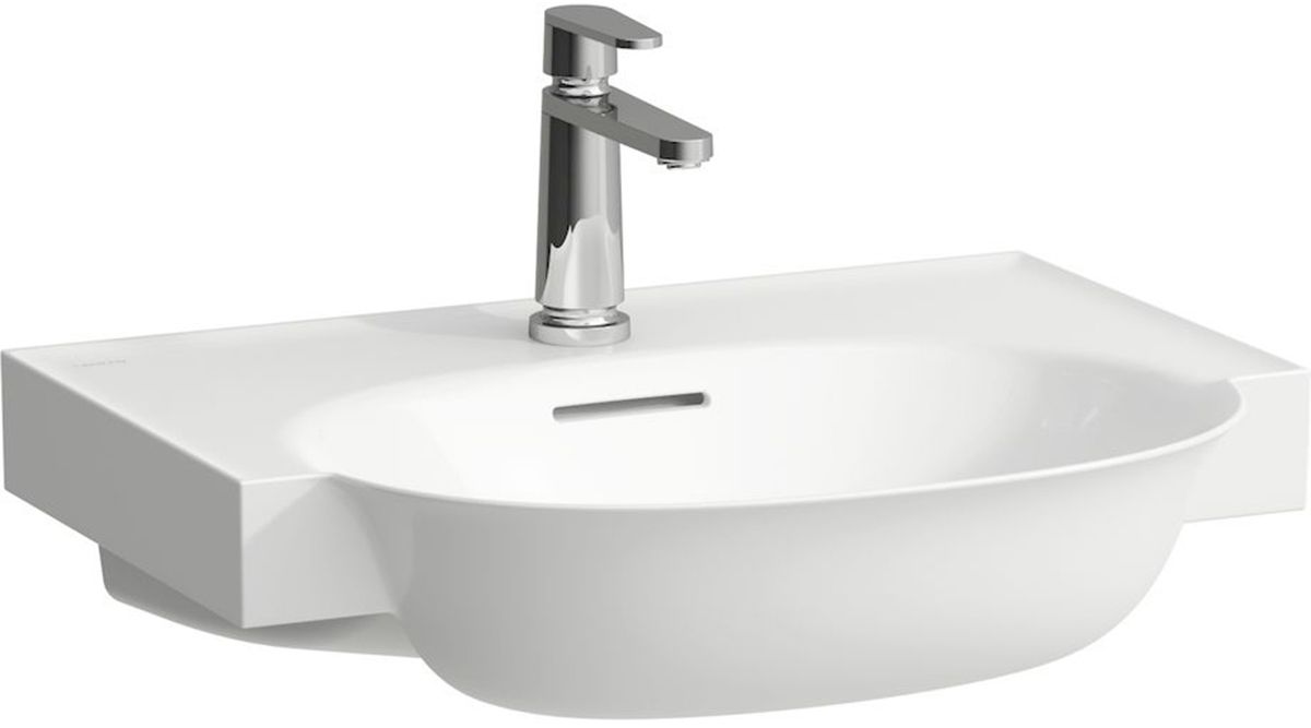 Laufen The New Classic Waschbecken 60x48 cm halbrund Klassisch-Möbel weiß H8138534001041