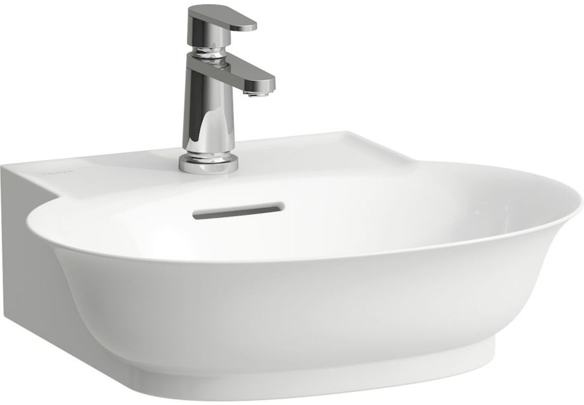 Laufen The New Classic Waschbecken 50x45 cm halbrund Klassisch-Möbel weiß glanz H8168524001091