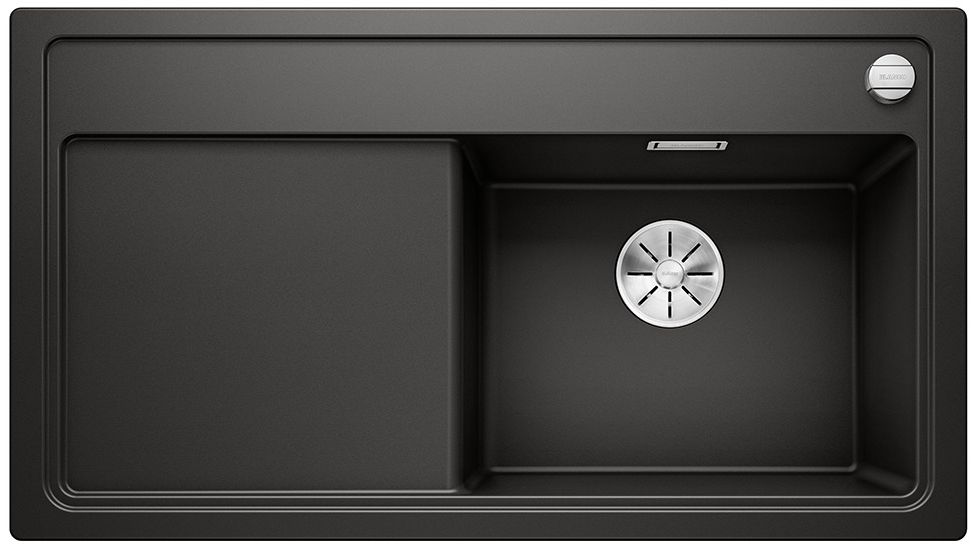 Blanco Zenar 5 S-F granitspüle 90.3x49.8 cm schwarz 526049