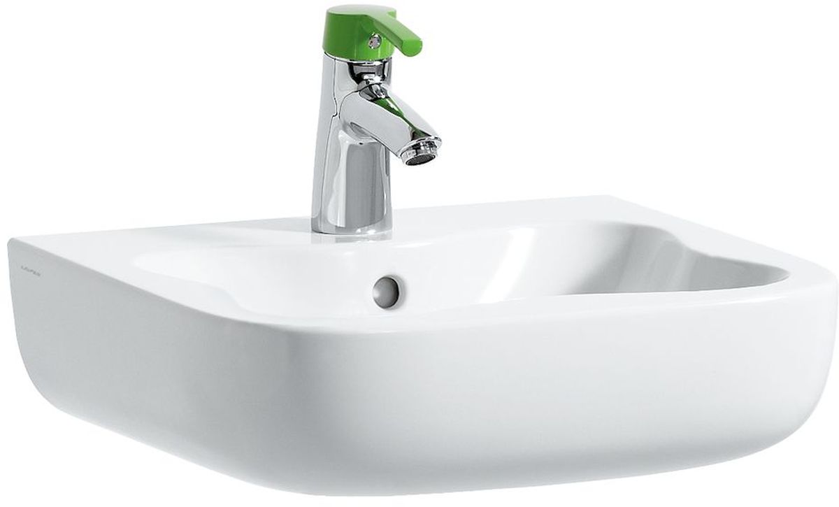 Laufen Florakids Waschbecken 45x41 cm halbrund Klassisch für Kinder weiß H8150310001041